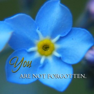 YOUARENOTFORGOTTEN